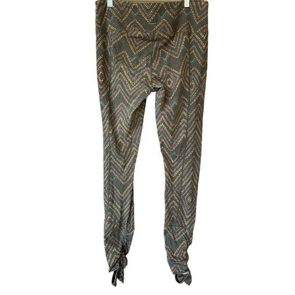 Prana Geometric Pattern Serafina Stirrup Leggings Womens L *est*‎ - Picture 3 of 5
